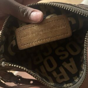 Marc By Marc Jacobs Brown Toiletry Bag
